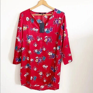 19 Cooper Floral Printed Tunic Dress